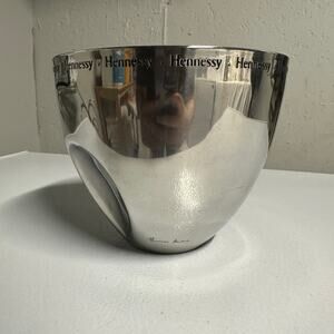 Hennessy Cognac Stainless Steel Ice Bucket by Thomas Bastide